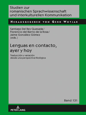 cover image of Lenguas en contacto, ayer y hoy